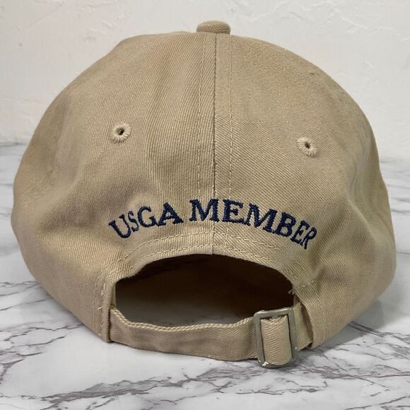US Open 2005 Pinehurst Khaki USGA Member Adjustable Golf Hat Cap - Picture 2 of 5